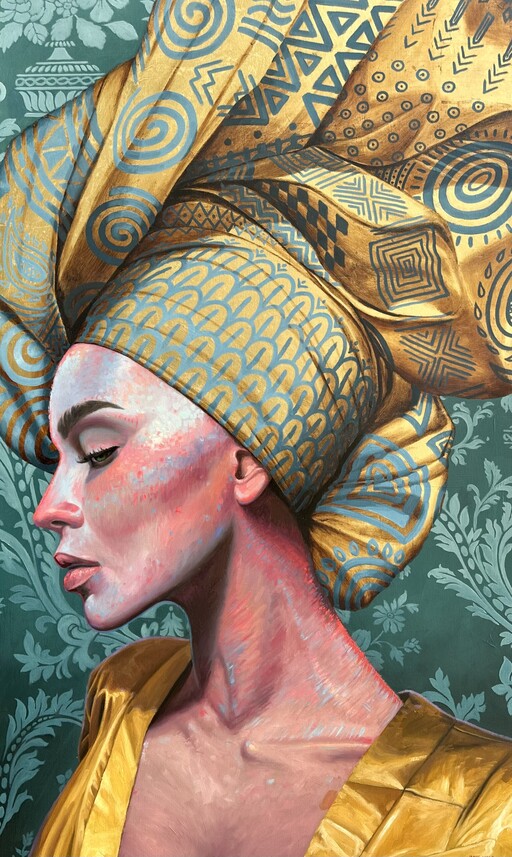 Silken Head-Wrap III 